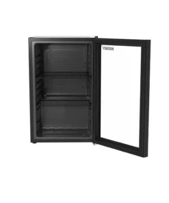 Husky 2.4 Cu. ft. 60-Can Freestanding Beverage Cooler Countertop Mini Fridge with Glass Door without Freezer (Black) -Deals Hand Tools Zone Store black husky beverage wine combos osfg017 bl 44 1000