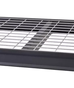 Husky 3-Tier Heavy Duty Industrial Welded Steel Garage Storage Shelving Unit in Black (65 in. W x 54 in. H x 24 in. D) -Deals Hand Tools Zone Store black husky freestanding shelving units hbr652454w3 d4 1000