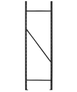 Husky 3-Tier Heavy Duty Industrial Welded Steel Garage Storage Shelving Unit in Black (65 in. W x 54 in. H x 24 in. D) -Deals Hand Tools Zone Store black husky freestanding shelving units hbr652454w3 fa 1000