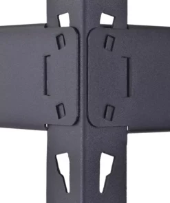 Husky 5-Tier Heavy Duty Boltless Steel Garage Storage Shelving Unit in Black (48 in. W x 78 in. H x 24 in. D) 26 Husky 5-Tier Heavy Duty Boltless Steel Garage Storage Shelving Unit in Black (48 in. W x 78 in. H x 24 in. D) -Deals Hand Tools Zone Store black husky freestanding shelving units n2r482478w5b 44 1000