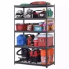 Husky 5-Tier Heavy Duty Boltless Steel Garage Storage Shelving Unit in Black (48 in. W x 78 in. H x 24 in. D) 1 Husky 5-Tier Heavy Duty Boltless Steel Garage Storage Shelving Unit in Black (48 in. W x 78 in. H x 24 in. D) -Deals Hand Tools Zone Store black husky freestanding shelving units n2r482478w5b 64 1000