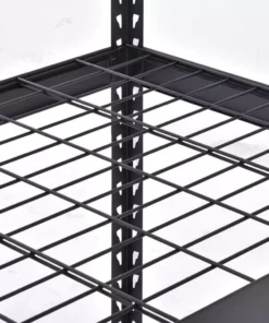 Husky 5-Tier Heavy Duty Boltless Steel Garage Storage Shelving Unit in Black (48 in. W x 78 in. H x 24 in. D) 28 Husky 5-Tier Heavy Duty Boltless Steel Garage Storage Shelving Unit in Black (48 in. W x 78 in. H x 24 in. D) -Deals Hand Tools Zone Store black husky freestanding shelving units n2r482478w5b 76 1000