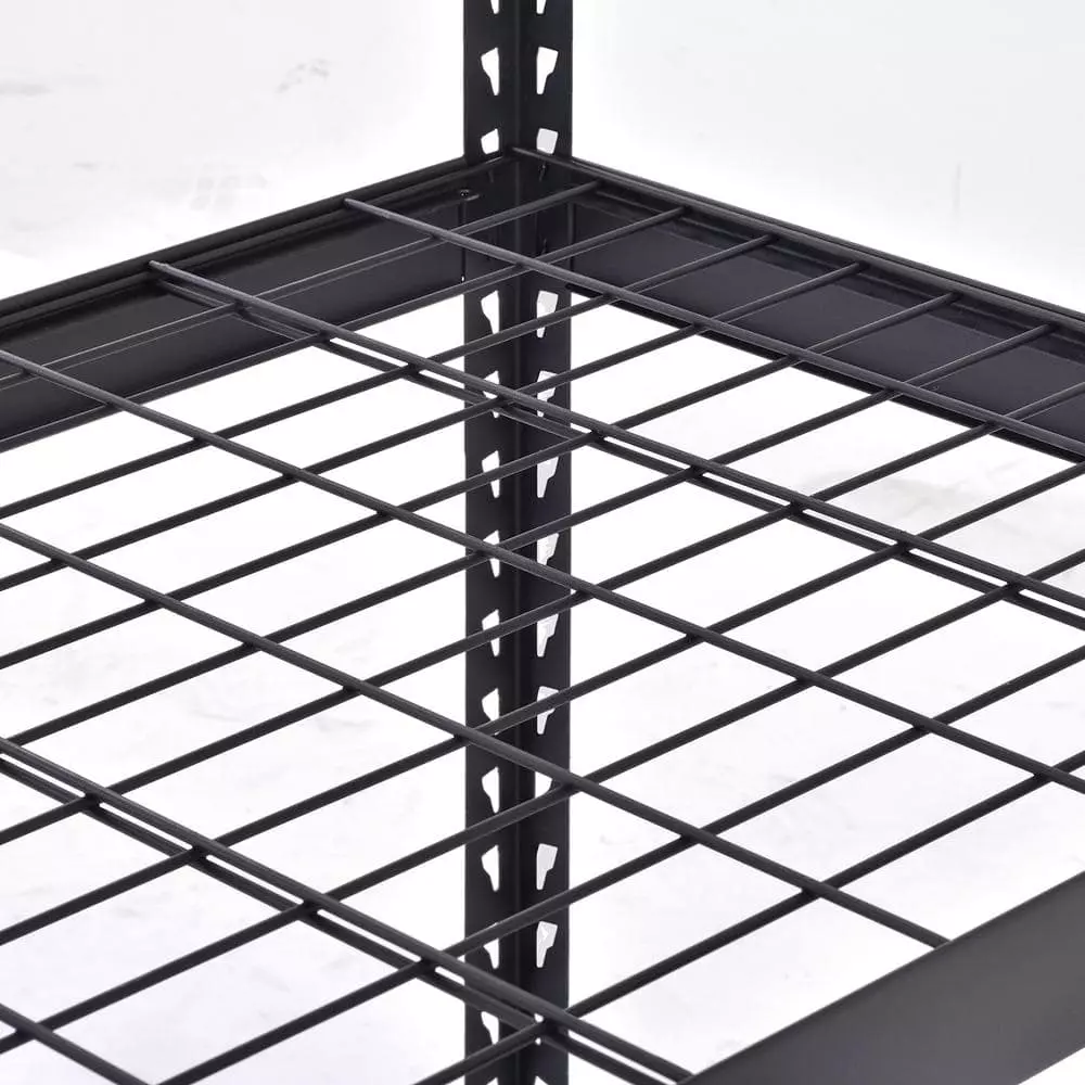 Husky 5-Tier Heavy Duty Boltless Steel Garage Storage Shelving Unit in Black (48 in. W x 78 in. H x 24 in. D) 15 Husky 5-Tier Heavy Duty Boltless Steel Garage Storage Shelving Unit in Black (48 in. W x 78 in. H x 24 in. D) - Image 13