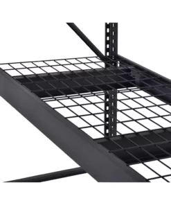 Husky 3-Tier Industrial Duty Steel Freestanding Garage Storage Shelving Unit in Black (65 in. W x 54 in. H x 24 in. D) -Deals Hand Tools Zone Store black husky freestanding shelving units n2w652454w3b 44 1000