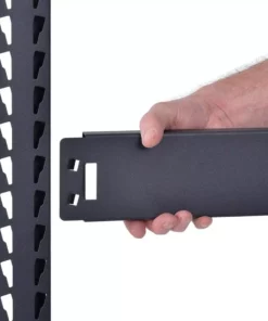 Husky 3-Tier Industrial Duty Steel Freestanding Garage Storage Shelving Unit in Black (65 in. W x 54 in. H x 24 in. D) -Deals Hand Tools Zone Store black husky freestanding shelving units n2w652454w3b 4f 1000