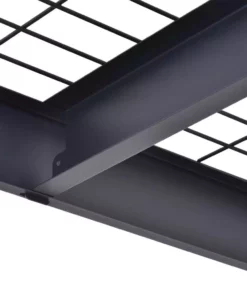 Husky 3-Tier Industrial Duty Steel Freestanding Garage Storage Shelving Unit in Black (65 in. W x 54 in. H x 24 in. D) -Deals Hand Tools Zone Store black husky freestanding shelving units n2w652454w3b fa 1000