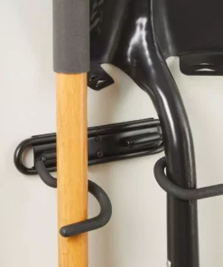 Husky 50 lbs. Heavy-Duty Wall-Mounted Double S-Hook with Mounting Hardware 19 Husky 50 lbs. Heavy-Duty Wall-Mounted Double S-Hook with Mounting Hardware -Deals Hand Tools Zone Store black husky garage storage hooks 815300 31 1000