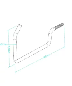 Husky 9 in. L Heavy-Duty Black Vinyl-Coated Steel Screw-In Utility Hanger Storage Hook50 lbs. 7 Husky 9 in. L Heavy-Duty Black Vinyl-Coated Steel Screw-In Utility Hanger Storage Hook50 lbs. -Deals Hand Tools Zone Store black husky garage storage hooks 816410 76 1000