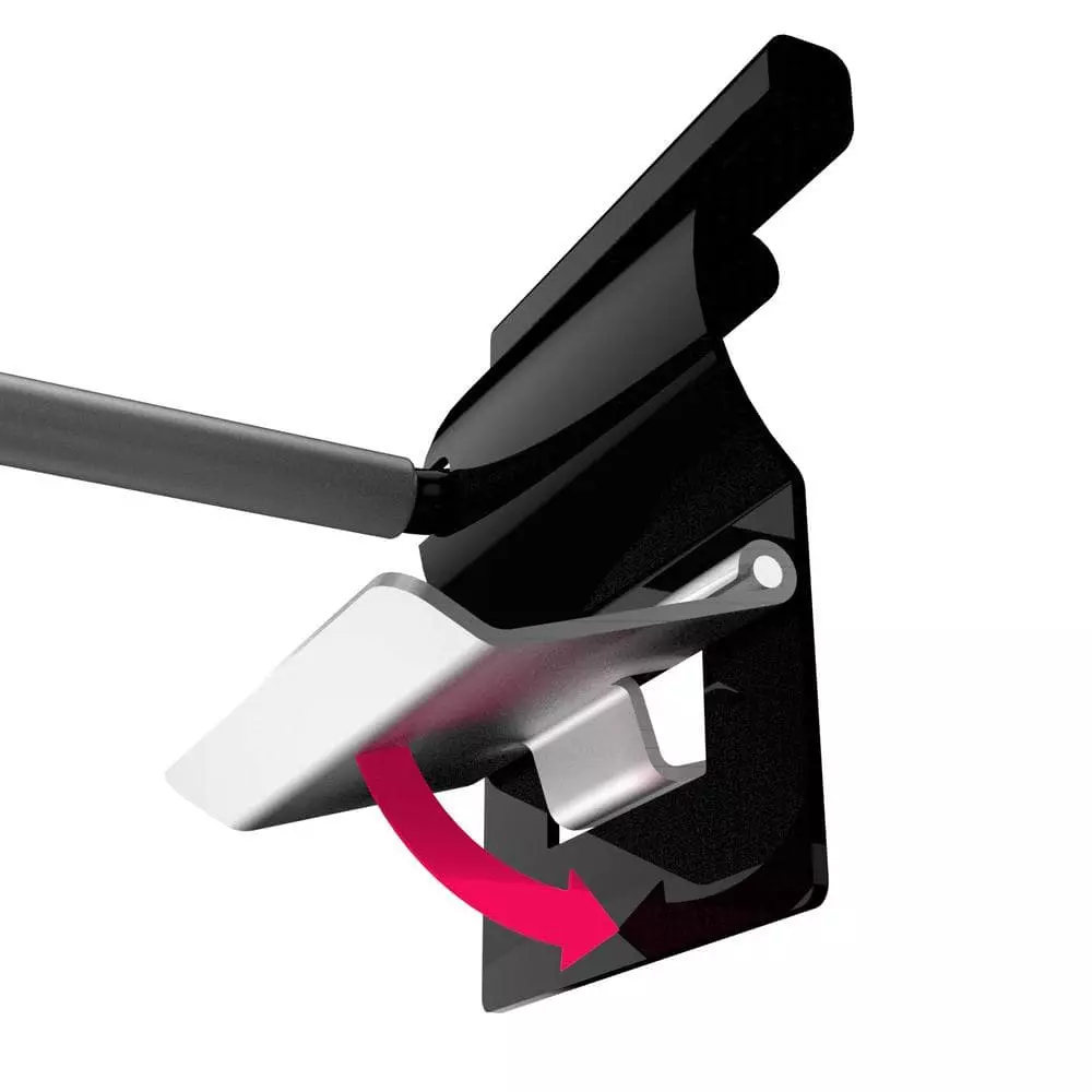 Husky 8 in. Wide Hook for Garage Slat Wall and Track Systems 11 Husky 8 in. Wide Hook for Garage Slat Wall and Track Systems - Image 9