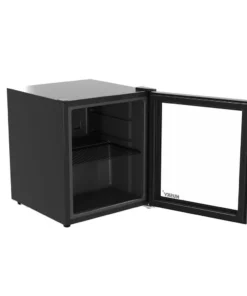 Husky 1.5 Cu. ft. Glass Door Freestanding Countertop Beverage Refrigerator with Reversible Door without Freezer (Black) -Deals Hand Tools Zone Store black husky mini fridges osfg011 bm c3 1000