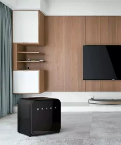 Husky 1.51 Cu. ft. 40-Can Retro Freestanding Quiet Compact Countertop Mini Fridge with Reversible Door without Freezer (Black) -Deals Hand Tools Zone Store black husky mini fridges osfr002 bm 1f 1000