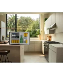 Husky 1.5 Cu. ft. 40-Can Solid Door Freestanding Countertop Quiet Mini Fridge with Reversible Door without Freezer (Black) -Deals Hand Tools Zone Store black husky mini fridges osfs008 bm 31 1000