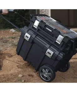 Husky 26 in. Connect Rolling Tool Box Black -Deals Hand Tools Zone Store black husky modular tool storage systems 228224 76 1000