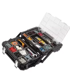 Husky 22 in. 22-Compartment Connect Cantilever Organizer for Small Parts Organizer 22 Husky 22 in. 22-Compartment Connect Cantilever Organizer for Small Parts Organizer -Deals Hand Tools Zone Store black husky modular tool storage systems 230379 44 1000