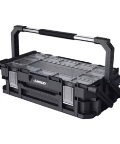 Husky 22 in. 22-Compartment Connect Cantilever Organizer for Small Parts Organizer