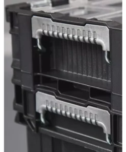 Husky 22 in. Connect Rolling System Plastic Tool Box -Deals Hand Tools Zone Store black husky modular tool storage systems 230381 76 1000