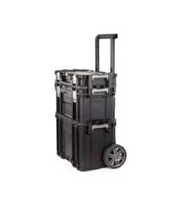 Husky 22 in. Connect Rolling System Plastic Tool Box -Deals Hand Tools Zone Store black husky modular tool storage systems 230381 c3 1000