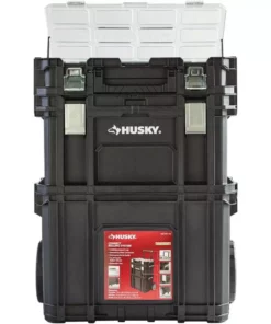 Husky 22 in. Connect Rolling System Tool Box 23 Husky 22 in. Connect Rolling System Tool Box -Deals Hand Tools Zone Store black husky modular tool storage systems 230381 d4 1000 1