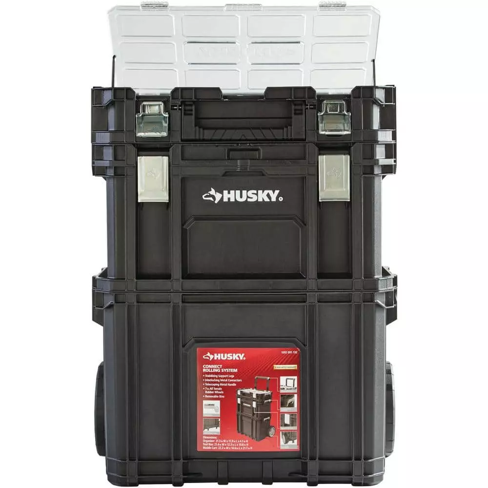 Husky 22 in. Connect Rolling System Tool Box 13 Husky 22 in. Connect Rolling System Tool Box - Image 11