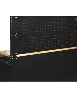 Husky 46 in. Pegboard Back Wall for Mobile Workbench -Deals Hand Tools Zone Store black husky pegboards d6tc09001 66 1000