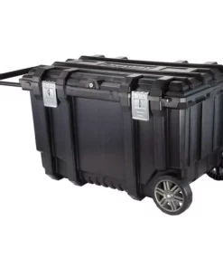 Husky 37 in. Rolling Tool Box Utility Cart Black