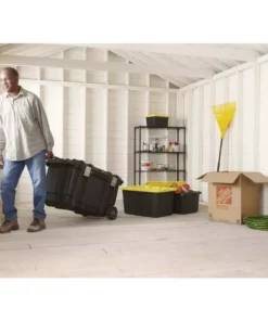 Husky 37 in. Rolling Tool Box Utility Cart Black -Deals Hand Tools Zone Store black husky portable tool boxes 209261 d4 1000