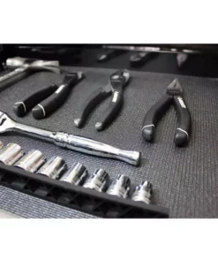 Husky 18 in. x 100 in. Black Premium Solid Drawer Liner -Deals Hand Tools Zone Store black husky shelf liners drawer liners dtc130001 1d 1000