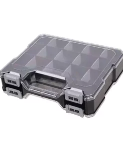 Husky 34-Compartment Plastic Double Sided Small Parts Organizer 9 Husky 34-Compartment Plastic Double Sided Small Parts Organizer -Deals Hand Tools Zone Store black husky small parts organizers thd2020 001 1f 1000