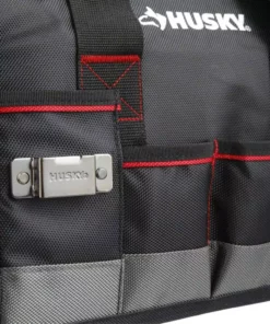Husky 14 in. Large Mouth Tool Bag -Deals Hand Tools Zone Store black husky tool bags 67125 02 76 1000