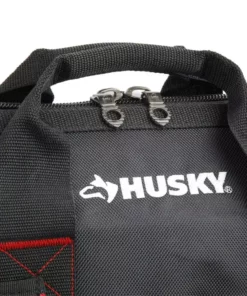 Husky 14 in. Large Mouth Tool Bag -Deals Hand Tools Zone Store black husky tool bags 67125 02 fa 1000