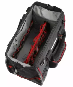 Husky 16 in. Large Mouth Tool Bag with Tool Wall -Deals Hand Tools Zone Store black husky tool bags 67126 02 40 1000