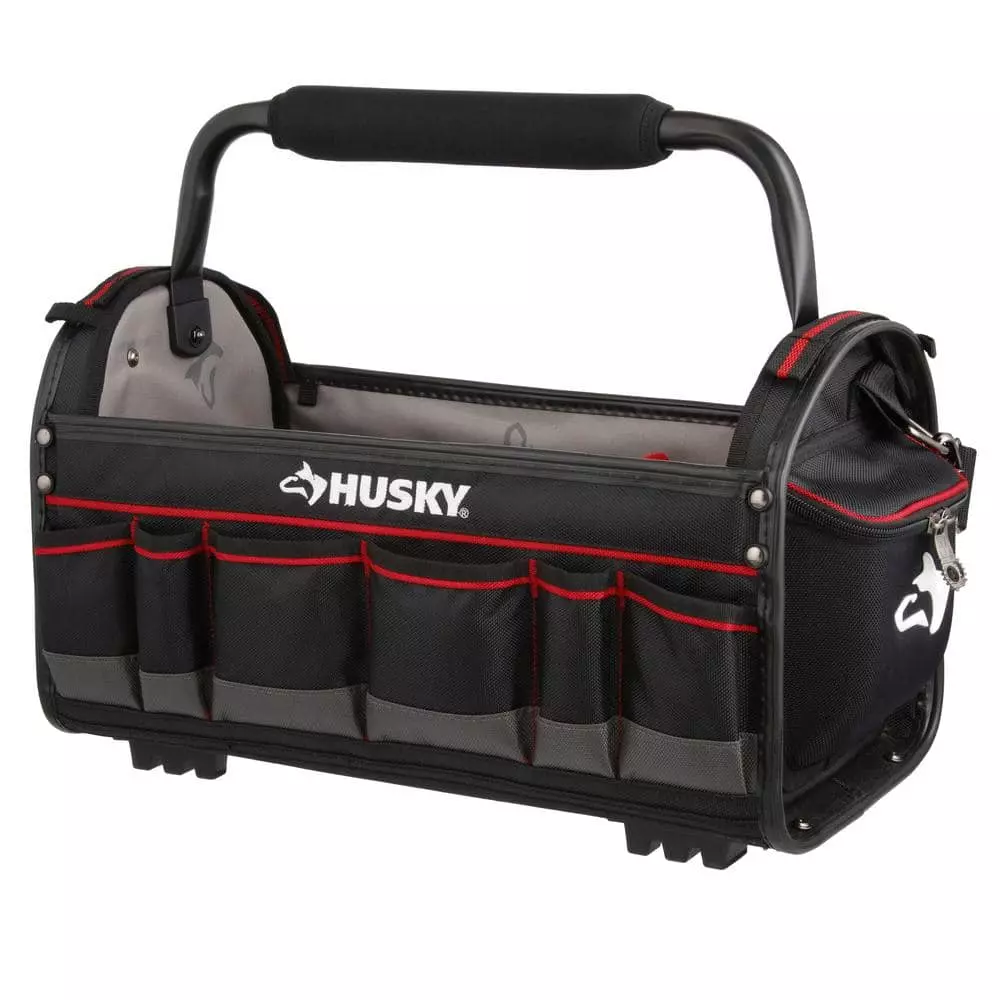 Husky 20 in. Pro Tool Tote with Removable Tool Wall 13 Husky 20 in. Pro Tool Tote with Removable Tool Wall - Image 11
