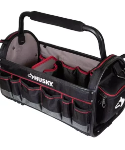 Husky 20 in. Pro Tool Tote with Removable Tool Wall