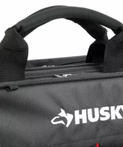 Husky 18 in. Tech Tool Bag -Deals Hand Tools Zone Store black husky tool bags 67130 02 40 1000