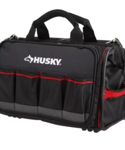 Husky 18 in. Tech Tool Bag -Deals Hand Tools Zone Store black husky tool bags 67130 02 44 1000