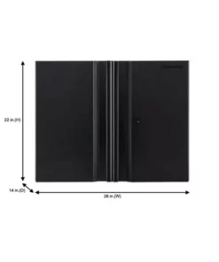 Husky Heavy Duty Welded 20-Gauge Steel Wall Mounted Garage Cabinet in Black (28 in. W x 22 in. H x 14 in. D) -Deals Hand Tools Zone Store black husky wall mounted cabinets htc1000010 a0 1000