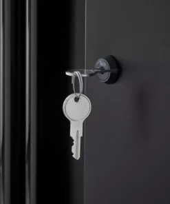 Husky Extra Wide Heavy Duty Welded 20-Gauge Steel Wall Mounted Garage Cabinet in Black (32 in. W x 22 in. H x 14 in. D) -Deals Hand Tools Zone Store black husky wall mounted cabinets htc1000010 ex 4f 1000