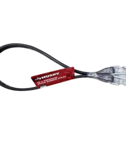Husky 3/4 in. x 36 in. EPDM Rubber Tie-Down Strap with Steel Hook