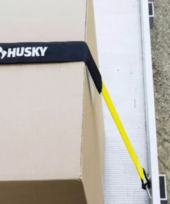 Husky 2 in. x 24 in. Webbing Protector Sleeve -Deals Hand Tools Zone Store blacks husky tie down hardware accessories 54501 1f 1000