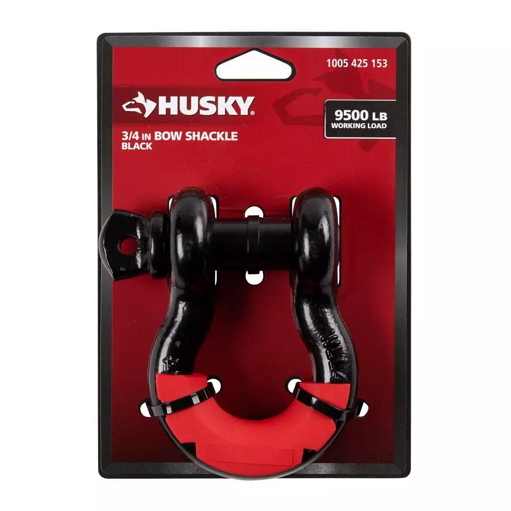 Husky 3/4 in. Bow Shackle in Black 4 Husky 3/4 in. Bow Shackle in Black - Image 2