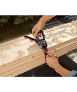 Husky 1-1/4 in. x 16 ft. Endless Loop Ratchet Tie-Down Strap -Deals Hand Tools Zone Store blacks husky tie down hardware accessories fh0881 40 1000