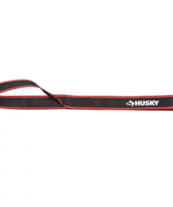 Husky 18 in. x 1-1/4 in. Soft Loop Strap (1-Pack) -Deals Hand Tools Zone Store blacks husky tie down hardware accessories fh1084t 40 1000
