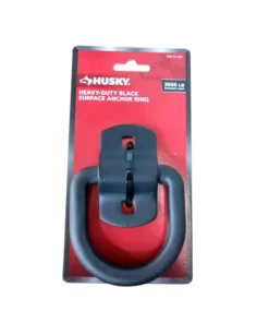Husky 3666 lbs. Heavy-Duty Wire Ring in Black