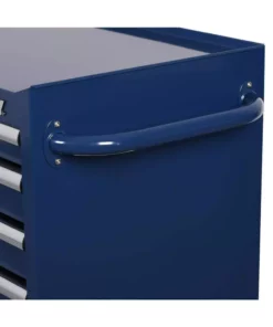 Husky 27 in. 10-Drawer Blue Tool Chest Combo -Deals Hand Tools Zone Store blue husky tool chest combos h27ch5tr5blu 1f 1000