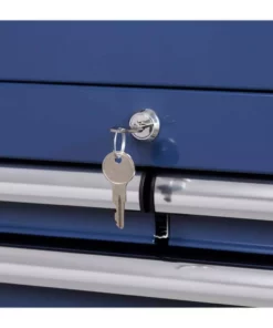 Husky 27 in. 10-Drawer Blue Tool Chest Combo -Deals Hand Tools Zone Store blue husky tool chest combos h27ch5tr5blu c3 1000