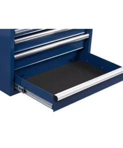 Husky 27 in. 10-Drawer Blue Tool Chest Combo -Deals Hand Tools Zone Store blue husky tool chest combos h27ch5tr5blu d4 1000