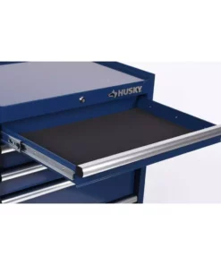 Husky 27 in. 10-Drawer Blue Tool Chest Combo -Deals Hand Tools Zone Store blue husky tool chest combos h27ch5tr5blu fa 1000