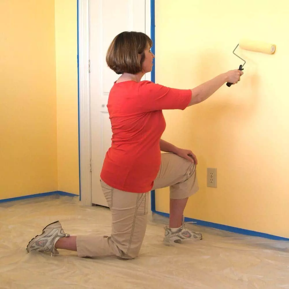 Husky 9 ft. x 400 ft. Clear 0.7 mil Plastic Sheeting 7 Husky 9 ft. x 400 ft. Clear 0.7 mil Plastic Sheeting - Image 5