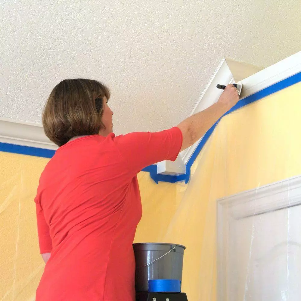 Husky 12 ft. x 200 ft. Clear 2 mil Plastic Sheeting 6 Husky 12 ft. x 200 ft. Clear 2 mil Plastic Sheeting - Image 4