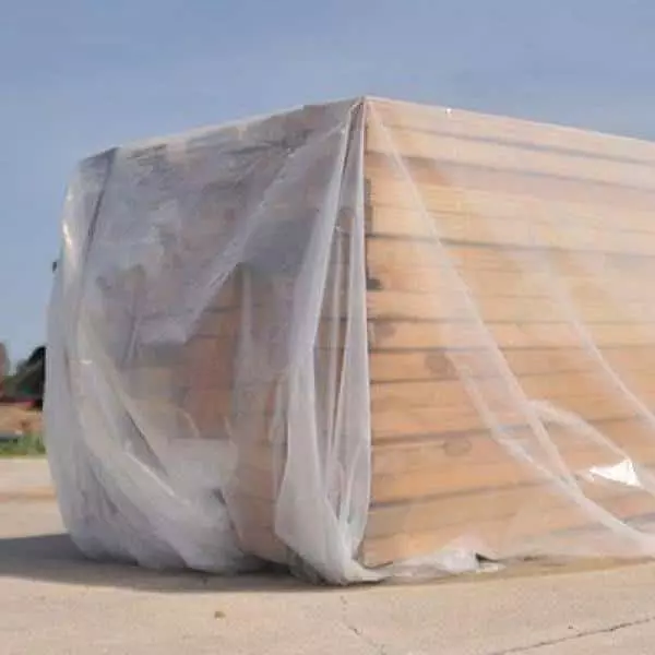 Husky 12 ft. x 100 ft. Clear 3 mil Plastic Sheeting 7 Husky 12 ft. x 100 ft. Clear 3 mil Plastic Sheeting - Image 5